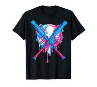 Respect The Drip Boys Ice Cream Drip Youth Baseball Flip Maglietta