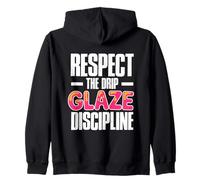 Respect The Drip Glaze Discipline Felpa con Cappuccio