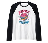 Respect The Drip T-Shirt - Pallacanestro Ice Cream Drip Maglia con Maniche Raglan