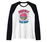 Respect The Drip T-Shirt - Pallacanestro Ice Cream Drip Maglia con Maniche Raglan