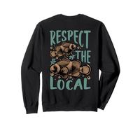 Respect The Local Clownfish Reef Life Felpa