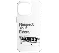 Respect Your Elders Vintage Euro E 9-9 Custodia per iPhone 16 Pro