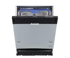 Respekta Anesa GSP60BAV - Lavastoviglie da incasso, 60 cm, 9 programmi, apertura automatica della porta, supporto per bicchieri da vino, 42 dB i efficienza energetica B