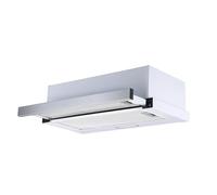 Respekta CH4138IXC | C | 53-64 dB - Cappa aspirante/schermo piatto 60 cm | alloggiamento in acciaio inox bianco | funzione di scarico e ricircolo dell'aria | CH4138IXC | C | 53-64 dB