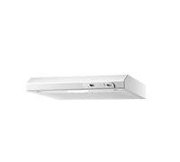 Respekta Cappa aspirante sottotop, Cappa aspirante sottopiano 50 cm, Alloggiamento in metallo, Scarico aria e funzione di ricircolo, DH520WL, C, 52-68 dB