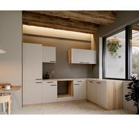 respekta Cucina Angolare Merle 280 x 172 cm, Kaschmir
