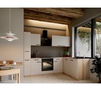 respekta Cucina L Merle Linea Angolo 250 cm Kaschmir, 60 cm Profondit