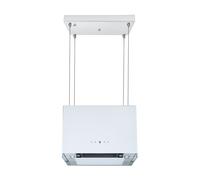Respekta Dunstabzugshaube Inselhaube 50 cm Freihängend Touch Weiß CH11050IW