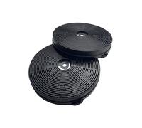 Respekta Filtro ai carboni attivi per cappe aspiranti / 2 pezzi in set/filtro grasso cappa aspirante per ricircolo/MIZ 1000 N