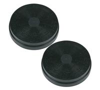 Respekta Filtro ai carboni attivi per cappe aspiranti/2 pezzi in set/filtro grasso cappa aspirante per ricircolo dell'aria/MIZ 0023 N