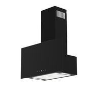 Respekta Lio Cappa da cucina senza testa 60 cm/con frontale in vetro piatto/in nero/classe di efficienza energetica A + / 57 dB/flusso d'aria 325,8 m³/h / CH27060S-20