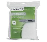 Respekta MI152F - Filtro antigrasso, 3 pezzi, tagliabile, 530 x 400 mm, universale per cappa aspirante DH 520 540 610 611 620 621 630 631 640 4178 4217 4221 4254 4679