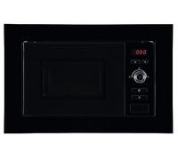 Microonde 800 Watt Montaggio 60 CM Grill 1000 Watt 20 L Vetro Nero respekta