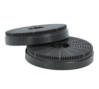 Respekta MIZ 1110 - Filtro ai carboni attivi per cappa aspirante / 2 pezzi in set/filtro antigrasso