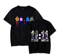 Respeto T-Shirt in Cotone da Uomo Chris Brown 11:11 Tour Stampa Fronte-Retro Logo T-Shirt Girocollo T-Shirt Pullover A Maniche Corte da Uomo da Donna Felpa Casual Top XS-3XL-Black||XS
