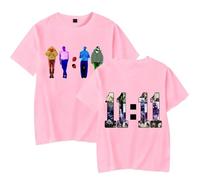 Respeto T-Shirt in Cotone da Uomo Chris Brown 11:11 Tour Stampa Fronte-Retro Logo T-Shirt Girocollo T-Shirt Pullover A Maniche Corte da Uomo da Donna Felpa Casual Top XS-3XL-Black||XS