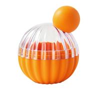 Respice Finem Ice Ball Mould Silicone per Alimenti Grande Macchina per Ghiaccio per Whiskey Caffè e Cocktail con Tecnologia di Congelamento Rapido e Materiale inodore (Arancia)
