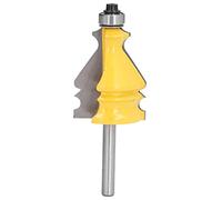 Respicefinem 1/4in gambo router bit telaio di formazione di formaggio tasso di fresatura cnc strumento di lavorazione del legno ideale per la creazione di cornici fotografiche