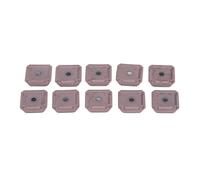 RESPICEFINEM 10 PC La svolta Inserisce le lame per utensili CNC in carbide ad alta efficienza a lungo prestazione durata per la svolta e la finitura in ghisa in acciaio (SEET1203)