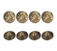Respicefinem 100pcs 16 x 13 mm a Chrysanthemum Pattern Vintage Tappezzeria di Divano Fisso Decorazione Ideale per Divani Legno Scatole Abbigliamento Fai - da - Te