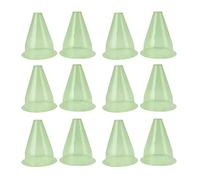 Respicefinem 12pcs giardino cloches in plastica copre piante multifunzionali protezioni protezioni a campana baratto trasparente fornisce una protezione multipla contro gli