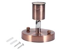 Respicefinem 1pc E27 moderno assolo vintage a parete a parete montato per lampada a parete bulbo presa a 180 ° rotazione (Antique Bronze)