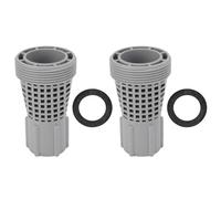 Respicefinem 2 Pezzi 4K8001 Adattatore per Filtro a Sabbia Lungo Kit di guarnizioni per Adattatore per Filtro Lungo in plastica per 58254 Parte di Ricambio Durevole del Filtro