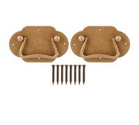 Respicefinem 2 set manici di rame vintage manici belli e squisiti per cassetti antichi adatti per la maggior parte dei mobili ideali per gli armadietti di condimento tavoli da