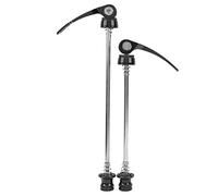 Respicefinem 2 spiedi mozzo ruota bici per mountain bike e borsa per bici da strada con leva spiedo a sgancio rapido colore nero forte resistenza alla corrosione ad alta resistenza leggera D (nero)