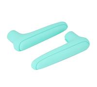 Respicefinem 2pcs Household Baby Silicone Safety Door Handle Knob Protective Cover Gloves Soft And Abrasion Resistant For Most Door Handles In Home Use Light Green