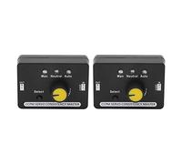 RESPICEFINEM 2PCS RC Servo Tester Manuale Regolazione della velocità e MCU Controllo Master di coerenza Ideale per testare governatori o motori elettronici con alimentazione DC4.8