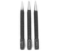 Respicefinem 3 pezzi Punch marcatura in legno marcatura Segnalino di combinazione di punzonatura per il posizionamento di perforazione punto di partenza accurato per acciaio e