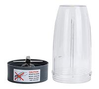 Respicefinem 32OZ Juicer Cup with Extractor Cross Blade Ideal for Home and Kitchen Juicing Fit for 600W 900W Blender A Sturdy and BPA Replacement Parts