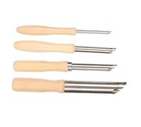 Respicefinem 4 pz Forbici per Argilla in Acciaio Inossidabile Antiruggine con Diverse Dimensioni per Scolpire la Ceramica, Intagliare l'Argilla e Lavorare a Casa o in Studio