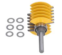 Respicefinem 46Mm Finger Joint Router Bit 8Mm Gambo 2 Denti PTFE Rivestimento Per Lavorazione Legno