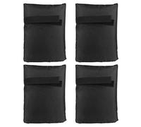 RESPICEFINEM 4pcs Protettore rubinetto con eccellente effetto antigelo adatto per uso esterno per nuovi materiali di isolamento termico Hook and Loop Tape Fixing Universa (Nero)