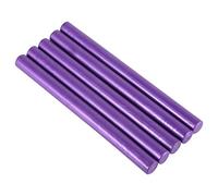 Respicefinem 5 pezzi di bastoncini di cera per la sigillatura Aggiungi un tocco di eleganza vintage ai tuoi biglietti d'invito di nozze di compleanno e decorazioni con Fea non (Purple)