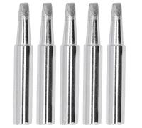 Respicefinem 5 Pics Punte per Saldatore BGA Stazione Strumento Kit Testa di Saldatura in Rame per Serie 900M Tipo Piatto 3.2D Elevato Trasferimento di Calore Giunti di Saldatura (Tipo piatto-3.2D)