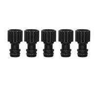 Respicefinem 5pcs g3 8 Filo Femmina connettore capezzolo Rubinetto connettore rapido per raccordi per tubature per Acqua di irrigazione Giardino
