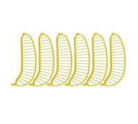 Respicefinem 6 pezzi taglia frutta giallo per affettare rapidamente, affidabile, durevole, versatile, per banane, per la di casa