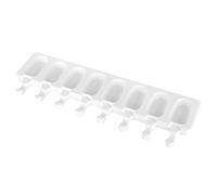 Respicefinem 8 cavità gelati produttori di gelati ideali per creare varie forme e sapori di gelato e integratori alimentari silicone facile da pulire sicuro e riutilizzabile così