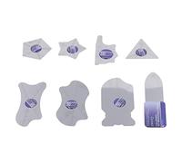 Respicefinem 8PCS Schermo LCD Spudger in Acciaio Inossidabile Riutilizzabile Ultra Sottile Strumento per Leva di Apertura per la Riparazione di Smartphone Tablet con Schermo Curvo