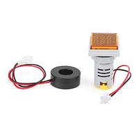 Respicefinem AD16-22FVA 2in 1 Voltmetro Amperometro Tensione Corrente Tester Misuratore Indicatore (Rosso)