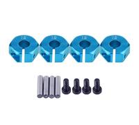 Respicefinem Adattatore per esagonale per ruota universale da 12 mm Supporto per adattatore per esagonale per ruota per auto RC HSP 1/10 Previene l'attaccamento e lo scuotimento (Blu da 7,0 mm)