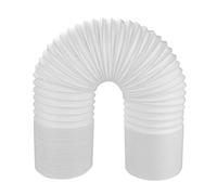 Respicefinem Air Conditioner Exhaust Hose Premium PP Steel Wire Foldable Stretchable Counterclockwise Ideal for Home Office Use 3 Meter Length 150mm Diameter (130mm Diameter)