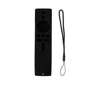 Respicefinem Anti Slip Remote Control Protective Cover Silicone Case For TV Stick Box Offers Easy Installation Skin Friendly Soft Silicone Material Full Access To All Buttons And P (Black Set)