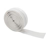Respicefinem Autodesivo Porta Finestra Sound Isolamento Dust Polvere Prevenire il materiale in gomma silicone di sigillazione Fredda e resistente al calore Cuttabile a qualsiasi (White)