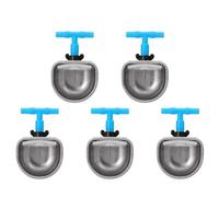 Respicefinem Automatico Coniglio Ciotola Acqua in Acciaio Inox Bevitore Fattoria a prova di Perdita Ideale per Conigli Pollame e Piccoli Animali Domestici in Gabbie e Portici in (Piccola maglietta in