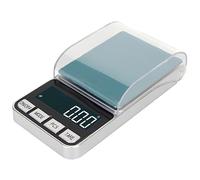 Respicefinem Bilancia per Gioielli 200g 0.01g Bilancia Tascabile Digitale ad Alta Precisione con Display HD Retroilluminato, e 7 Unità per la Pesatura Precisa di Gemme, Farmaci,