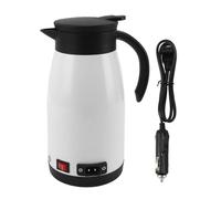 Respicefinem Bollitore Elettrico per Auto 12V 24V Caldaia a Riscaldamento Rapido Portatile in Acciaio Inossidabile con Mantenimento Automatico in Caldo per Viaggi in Campeggio